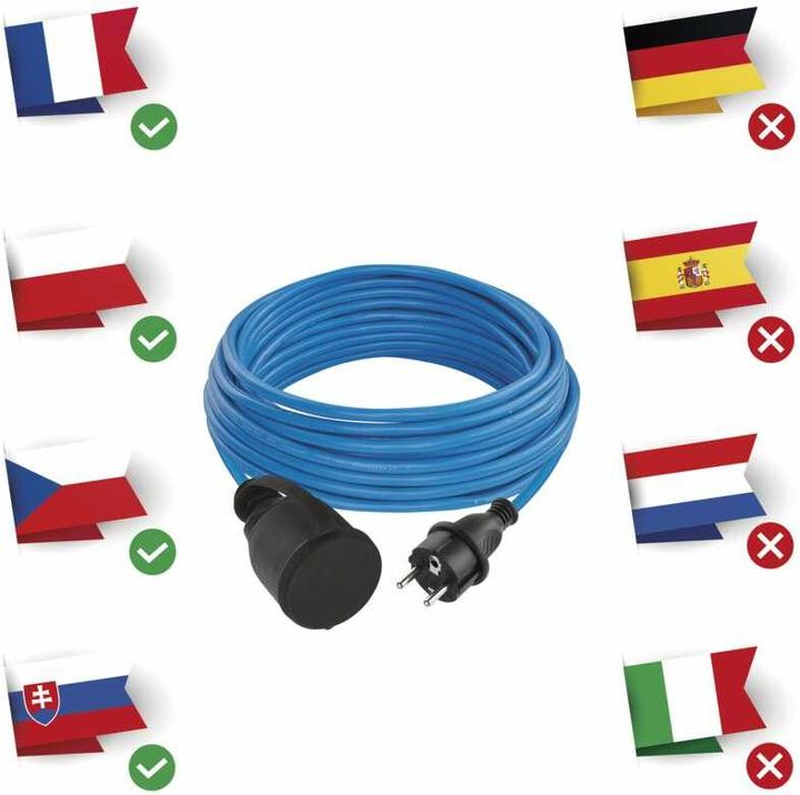 Image du produit Emos Prodlužka 1z Nemrznoucí Câble (10 m, PECO 7/5)