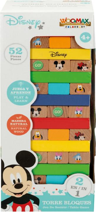 Image du produit John Disney Tour à empiler en bois