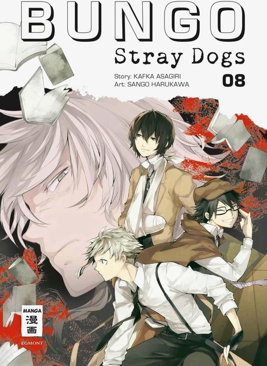 Image du produit Bungo Stray Dogs 08 (Allemand, Kafka Asagiri, 2018)
