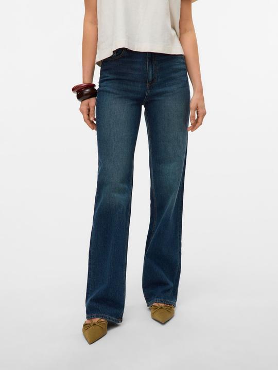 Produktbild Vero Moda VMTESSA Hohe Taille Weiter Beinschnitt Jeans Weit geschnitten (W29/L30)