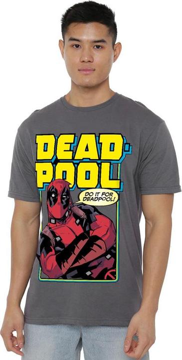 Actual product image Deadpool Mens Do It For T-Shirt (XL)