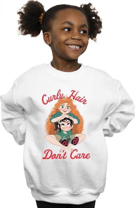 Image du produit Disney - Sweat WRECK IT RALPH MERIDA AND VANELLOPE - Fille (128)