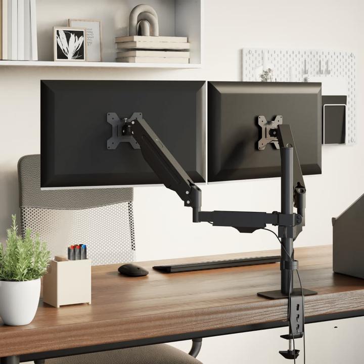 Actual product image VidaXL Double monitor arm for max 27 inch VESA 75/100 mm 20 kg (27")