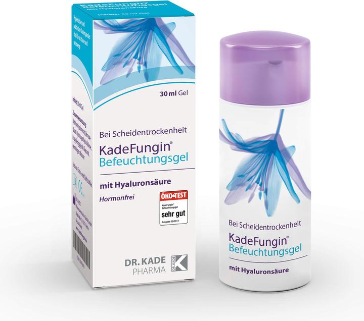 Image du produit Dr. Kade Pharma KadeFungin gel hydratant pour la sécheresse vaginale, 30 ml de gel