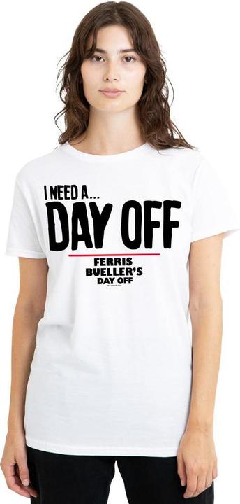 Image du produit Ferris Bueller´s Day Off Ferris Bueller's Day Off - T-shirt FERRIS BUELLER NEEDS A DAY OFF - Adulte (S)