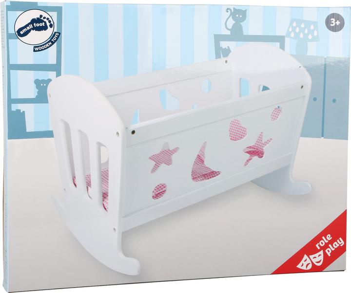 Actual product image small foot Cradle for dolls dream factory