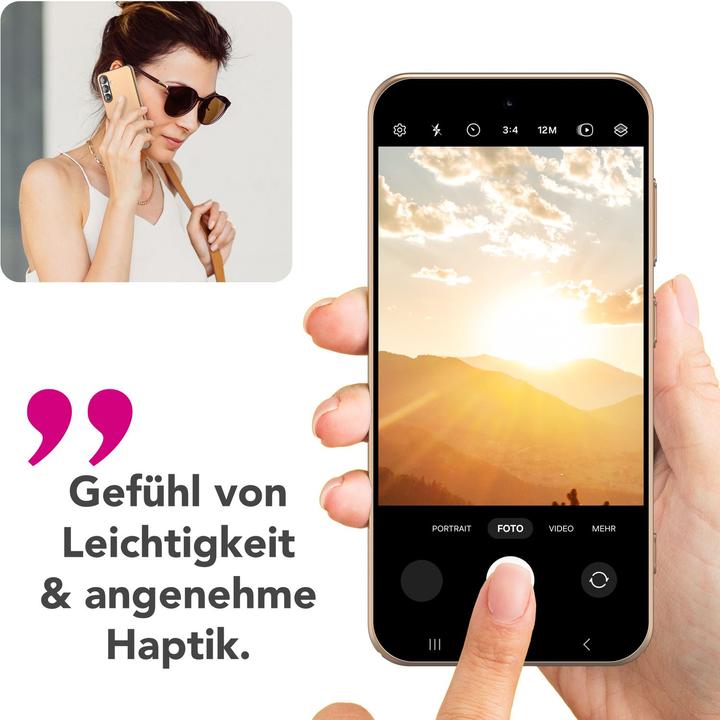 Immagine prodotto Nalia PureFit - Ultra Dünne 0,5mm Leichte Hülle - Slim Fit Hardcase (Samsung Galaxy S25)