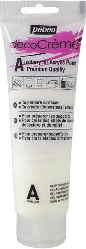 Image du produit Pebeo Decocrème Auxiliaire Gel Phosphorescent (Gel phosphorescent, 120 ml)