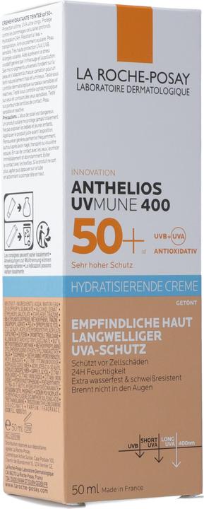Actual product image La Roche Posay Anthelios UV Mune 400 (Sun cream face, SPF 50+, 50 ml, 77 g)