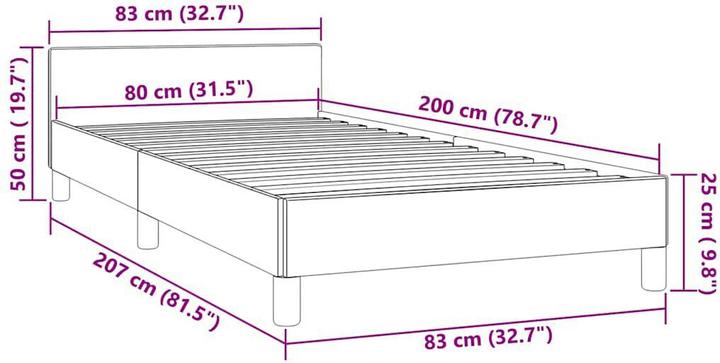 Image du produit VidaXL Tiffi (80 x 200 cm)