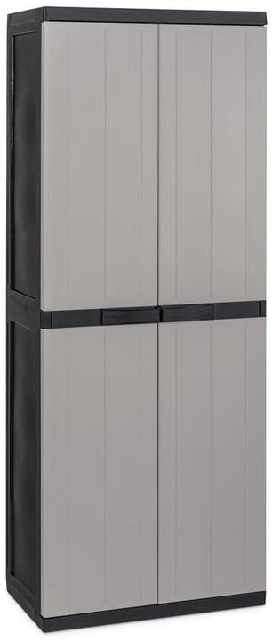 Immagine prodotto Toomax Schrank Bios midi 65 x 165 cm Schwarz/Warmgrau (65 cm, 165 cm)