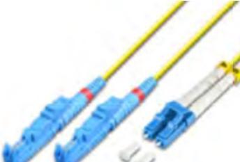 Actual product image Lightwin LWL Duplex Patch Cable Multimode (CAT7, 3 m)