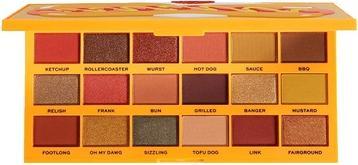 Actual product image Makeup Revolution YOUR * Shadow 18 Tasty Hot Dog Palette and (Hot Dog)