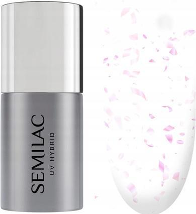 Semilac T22 UV-Nagellack Top Flower Flakes 7ml (T22 Flower Flakes, Top Coat)