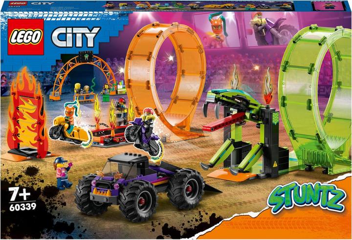 LEGO Stunt show double looping (60339, LEGO City)