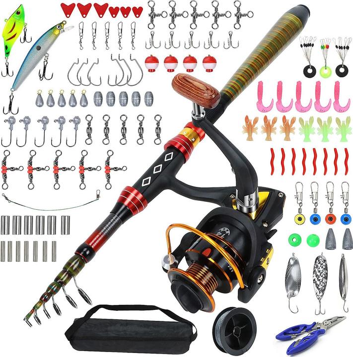 Actual product image Hightingale Fishing set (Spinning rod, Fishing set, 213 cm)