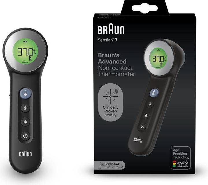 Actual product image Braun BNT 400B No Touch (Non-contact, Forehead)