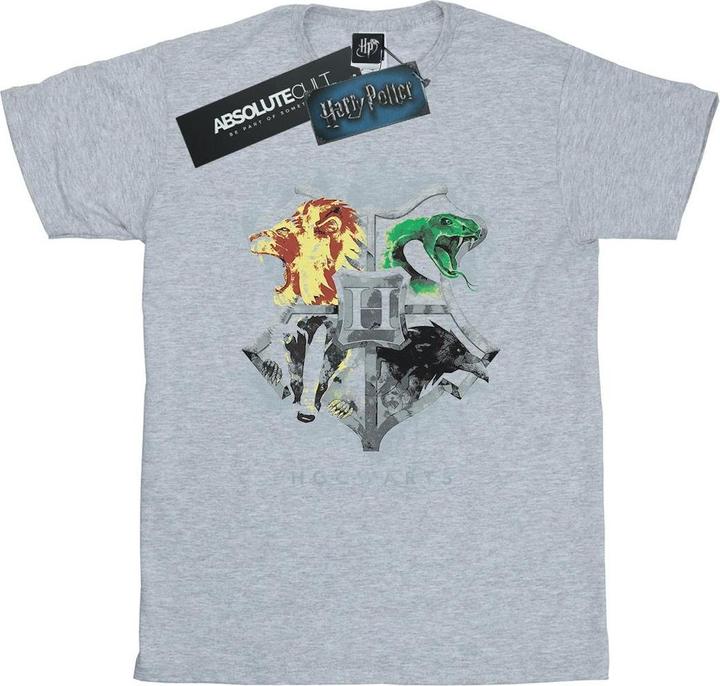 Immagine prodotto Hogwarts Painted Crest Maglietta Ampia Donna (XL)