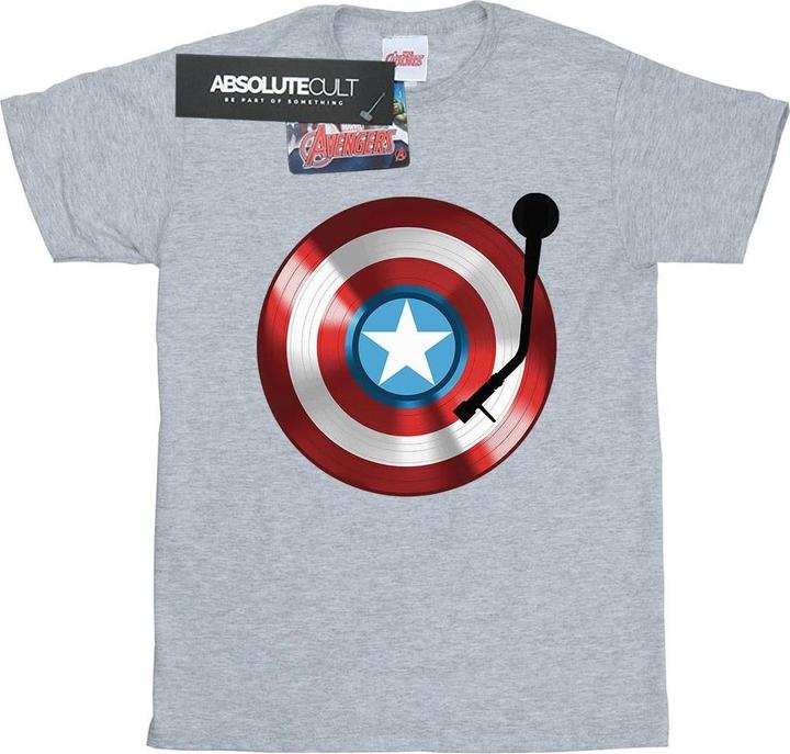 Captain America Turntable TShirt Jungen