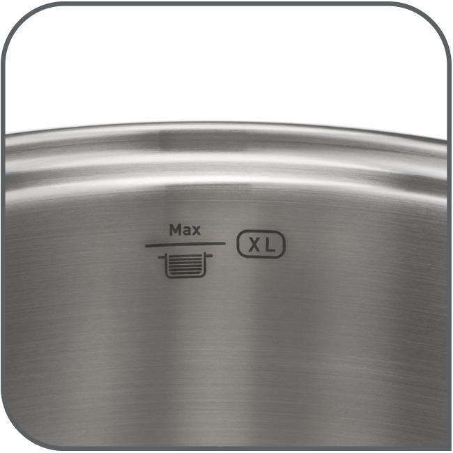 Image du produit Tefal Duetto+ (24 cm, Casserole, Acier inoxydable)