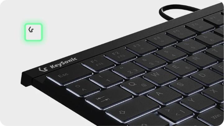 Actual product image KeySonic KSK-5211ELU (EN) (DE, Cable)