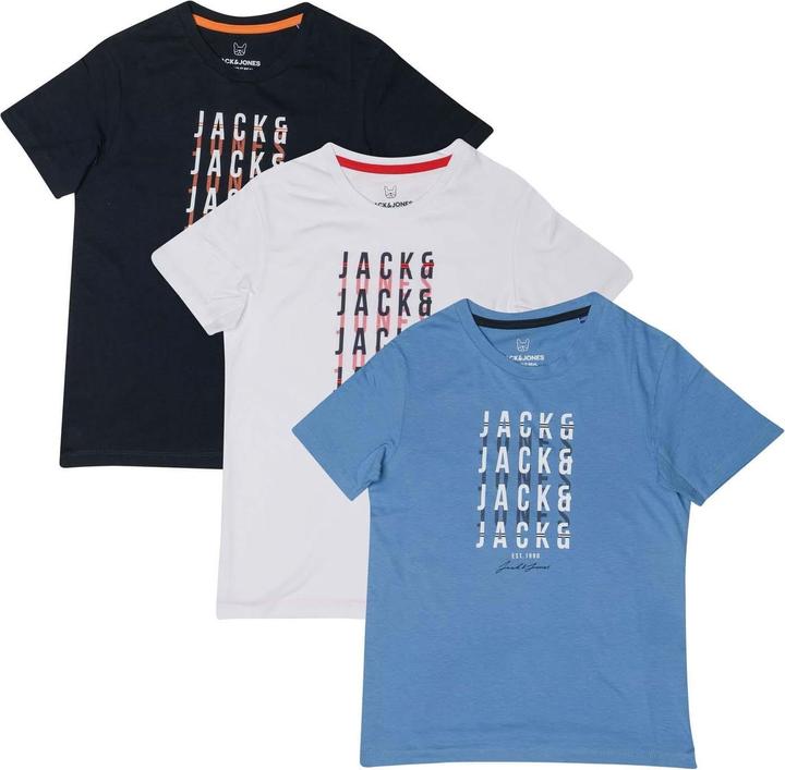 Produktbild Jack & Jones Delvin TShirt (3erPack) (128)