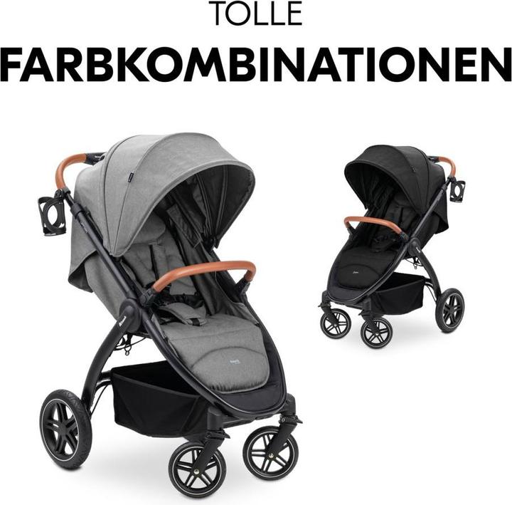 Actual product image Hauck Buggies & pushchairs Buggy & pushchair UpTown Black (with reclining function)
