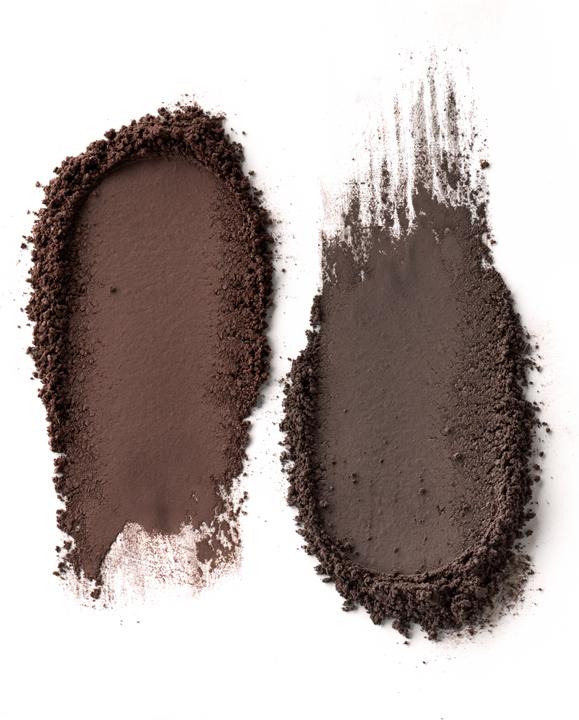 Actual product image essence brow powder duo set (Dark)