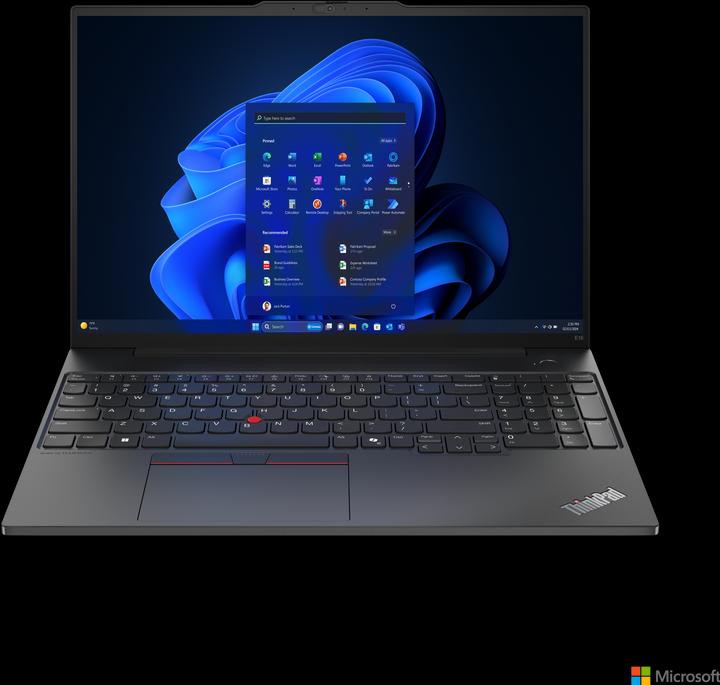 Actual product image Lenovo ThinkPad E16 Gen 2 (16", Intel Core Ultra 5 125U, 16 GB, 256 GB, CH)