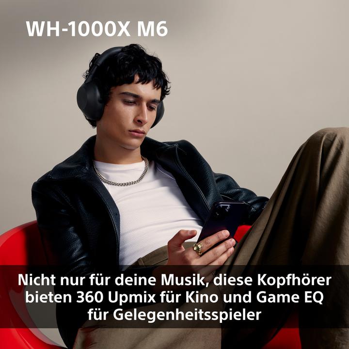 Productafbeelding Sony WH-1000XM6 (30 h, Draadloze, Bedraad)