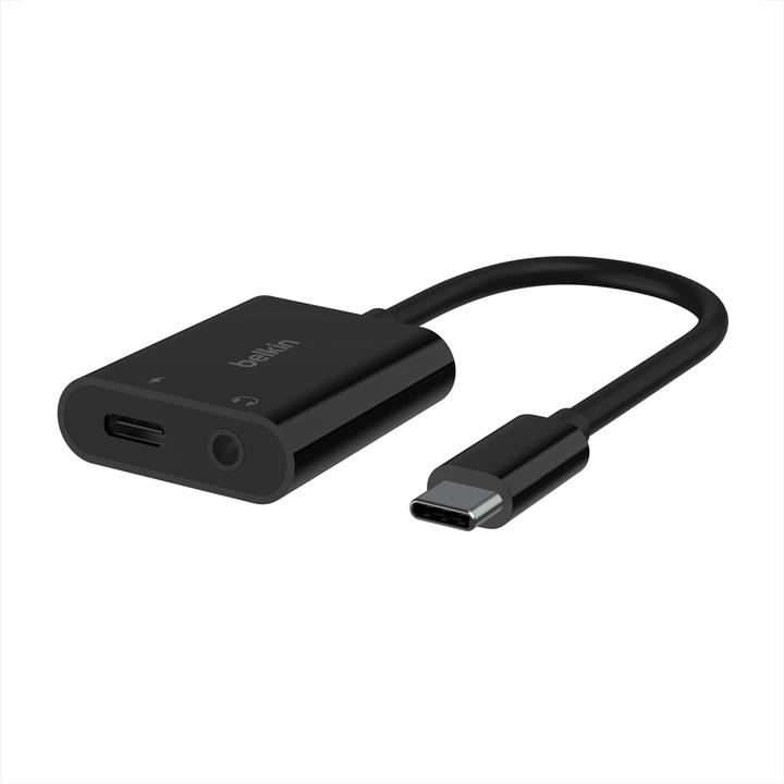 Actual product image Belkin RockStar 3,5mm Aud./USB-C cable 0,9m (0.90 m, 3.5mm jack (AUX))