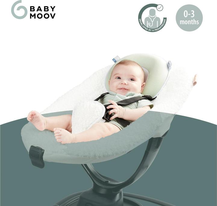 Image du produit Babymoov Baby-Kopfkissen Cosyhead Sage Green (24 x 22,5 x 4 cm)