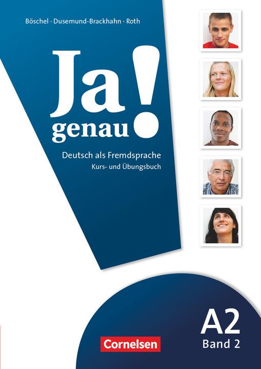 Immagine prodotto Ja genau! A2, 2. Bd. Kurs- und Übungsbuch (Tedesco, Claudia Böschel, 2011)