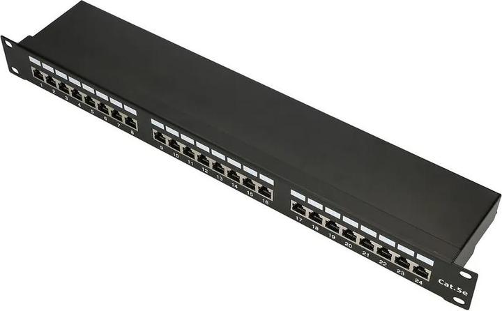 Actual product image Extralink CAT5E STP V2 | Patch panel | 24 port