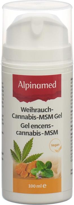 Image du produit Alpinamed Gel encens cannabis MSM gel (1 x, 100 ml, 161 g)