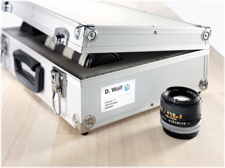 Actual product image Herma Power labels A4