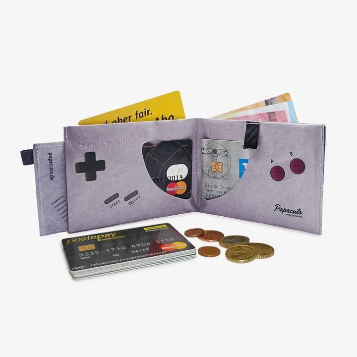 Paprcuts RFID Portemonnaie Pro 2.0 Game Boy