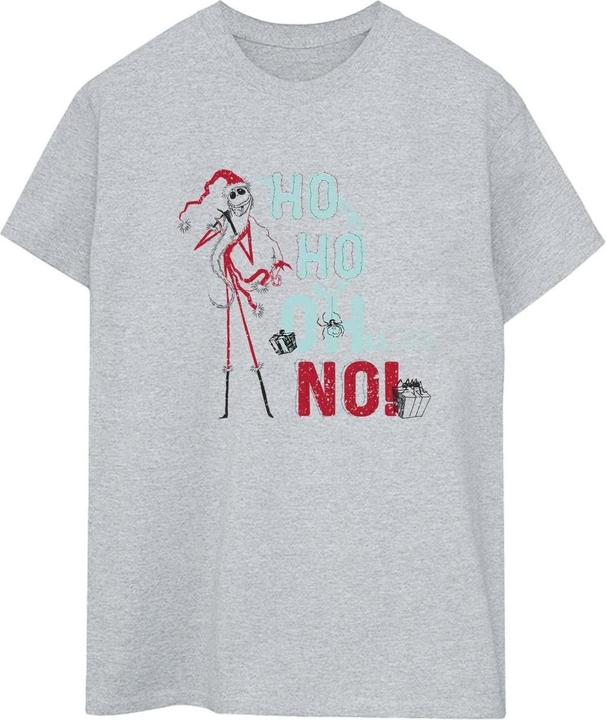 Immagine prodotto Disney The Nightmare Before Christmas Ho Ho No Maglietta Ampia Donna (4XL)
