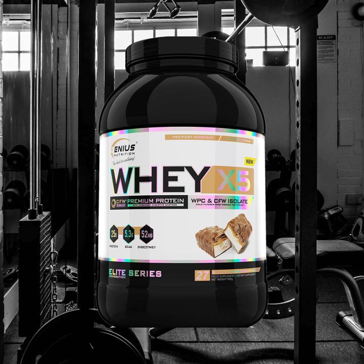 Produktbild Genius Nutrition Whey-X5 (Bueno Chocolate, 900 g)