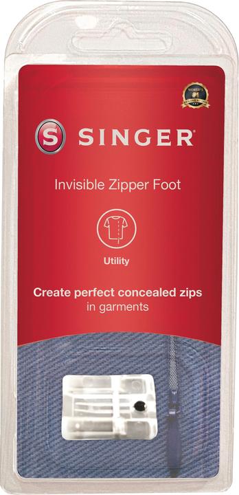 Actual product image Singer Seam-covered slide fastener foot