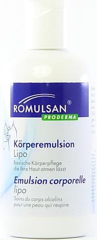 Produktbild Romulsan proderma Körperemulsion LIPO (Körpercreme, 250 ml)