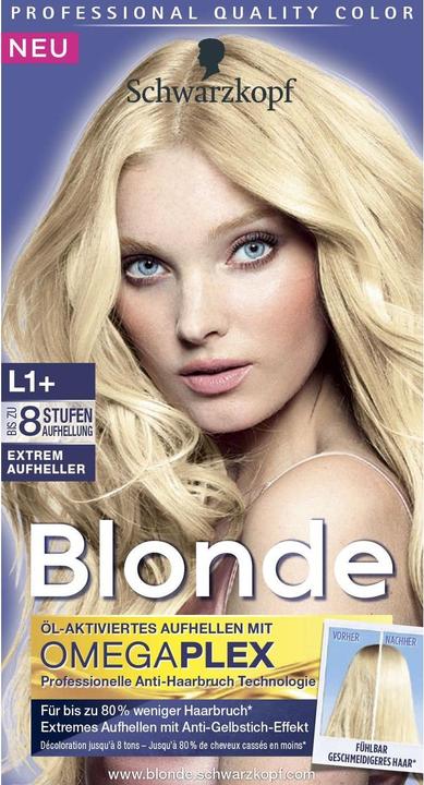 Produktbild Schwarzkopf PolyBlonde von   Extrem Aufheller L1+ hellt bis 8 Nuancen auf