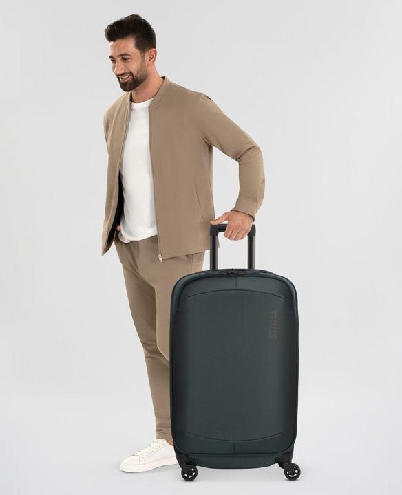 Actual product image Thule Subterra 2 Checked Spinner 68 cm - Dark Slate (65 l, M (50 - 90l))