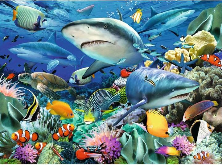 Actual product image Ravensburger Shark Reef (100 pieces)