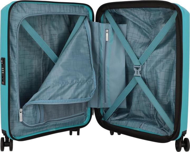 Actual product image American Tourister Travel Case Aerostep 36 L, Turquoise Tonic (36 l, Hand luggage (up to 50 litres))