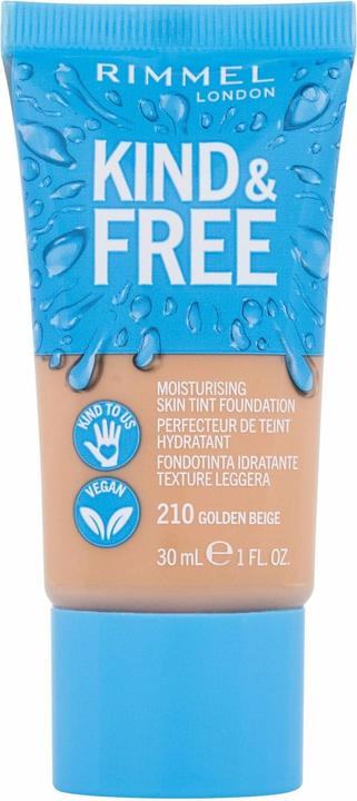 Rimmel London Kind & Free Moisturising Skin Tint Foundation (210 Golden Beige)