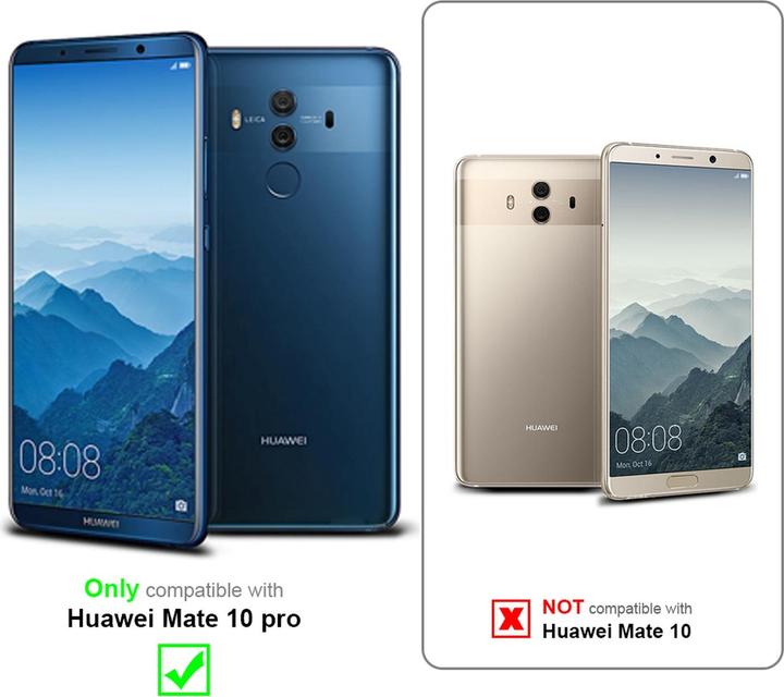 Productafbeelding Cadorabo TPU 2 kleuren glasdekking (Huawei Mate 10 Pro)