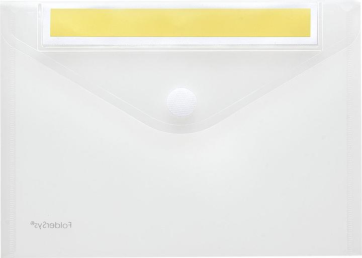 Foldersys Indexmap Voor papierformaat: DIN A5 liggend Materiaal: Polypropyleen Kleur: transparant (A5)