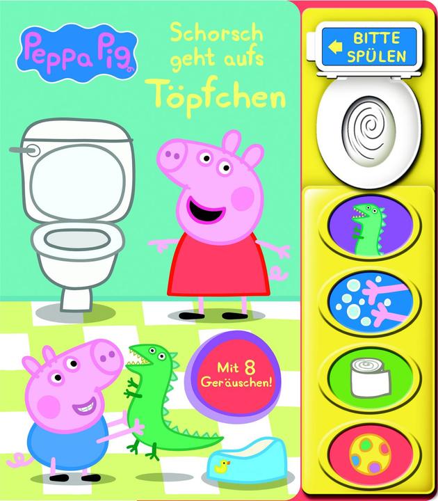 Immagine prodotto Phoenix Peppa Pig Schorsch va nel vasino (Libro sonoro) (Tedesco)