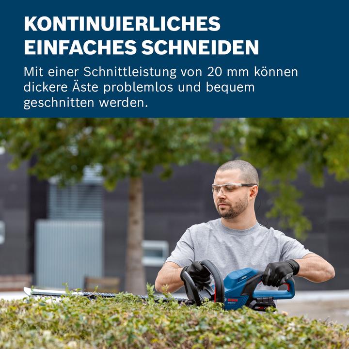 Image du produit Bosch Professional GHE 18V-60 Professional (Taille-haies sans fil)